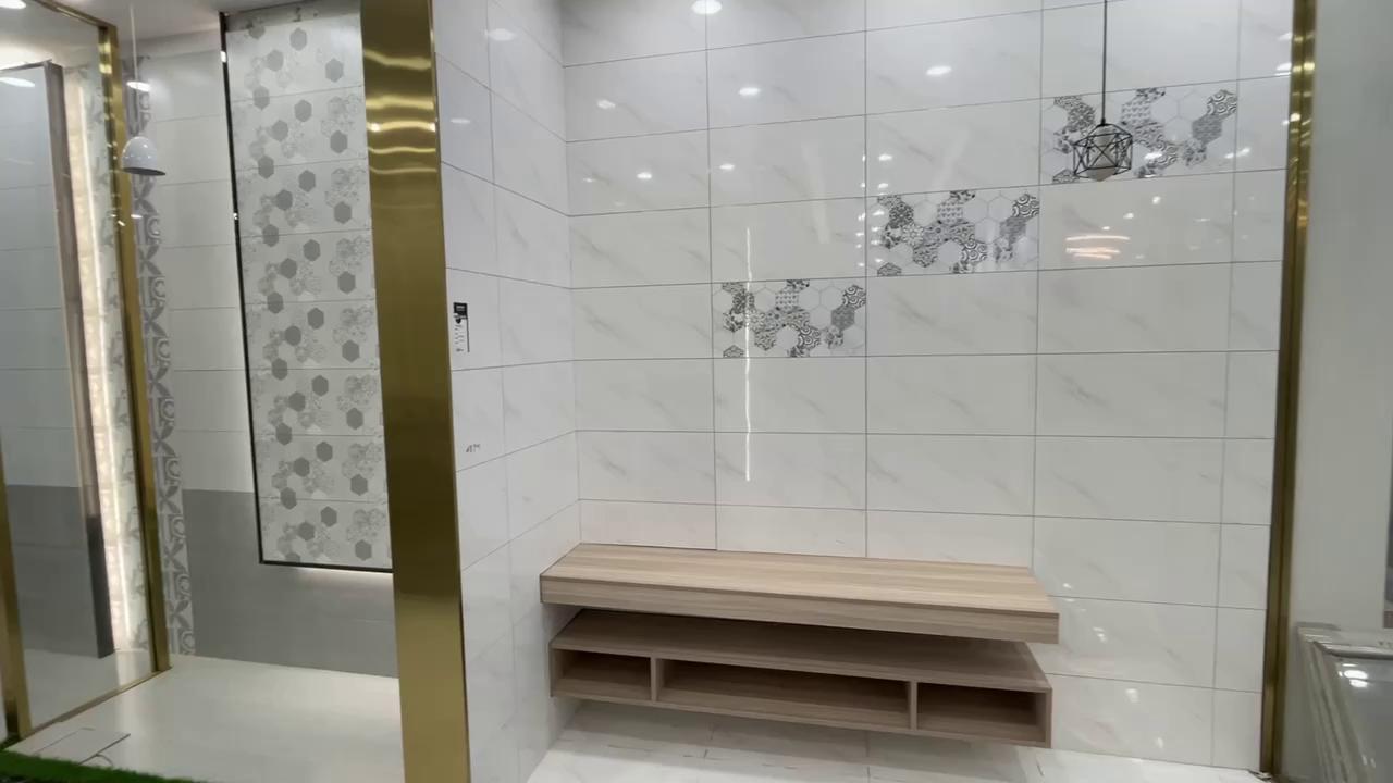 墙砖300x600厨房卫生间室内配套瓷砖灰色地砖洗手间浴室阳台瓷砖
